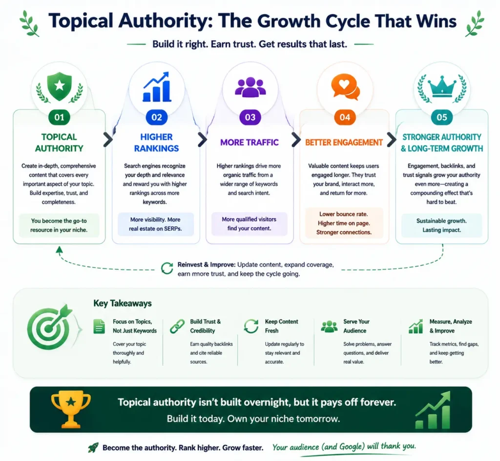 Topical authority a growth cycle guide